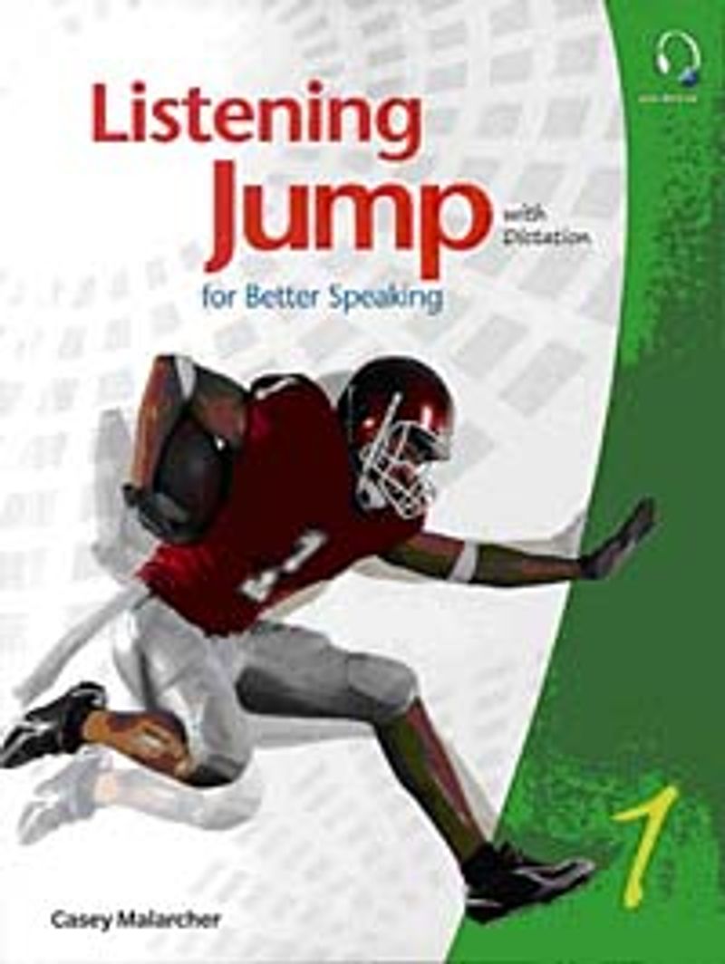 Listening Jump for Better Speaking 1 with Dictation +MP3 CD kitap kapağı