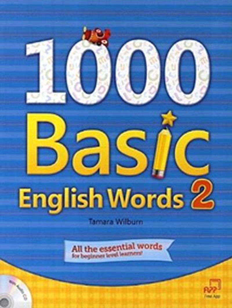 1000 Basic English Words 2 + CD kitap kapağı
