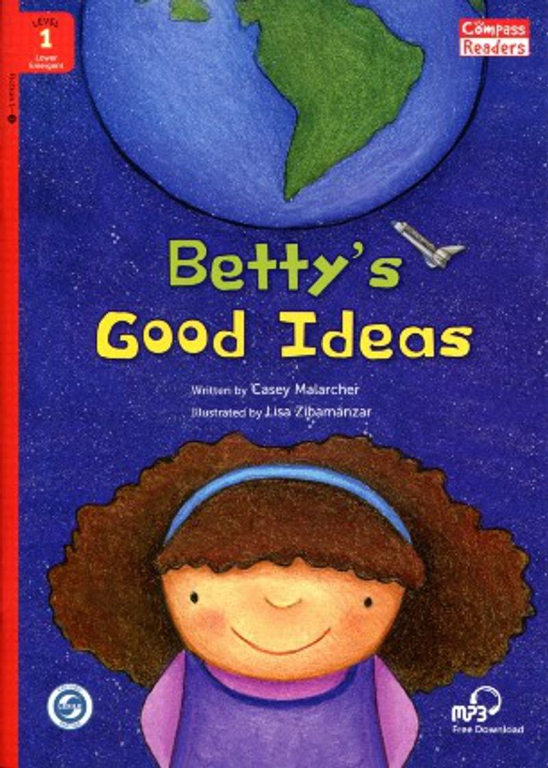 Betty's Good Ideas +Downloadable Audio (Compass Readers 1) below A1 kitap kapağı
