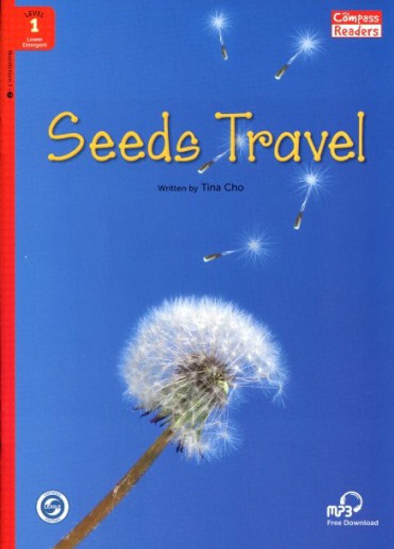 Seeds Travel +Downloadable Audio (Compass Readers 1) below A1 kitap kapağı