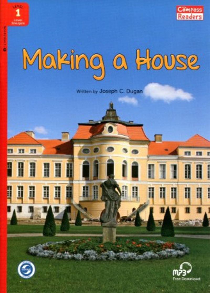 Making a House +Downloadable Audio (Compass Readers 1) below A1 kitap kapağı