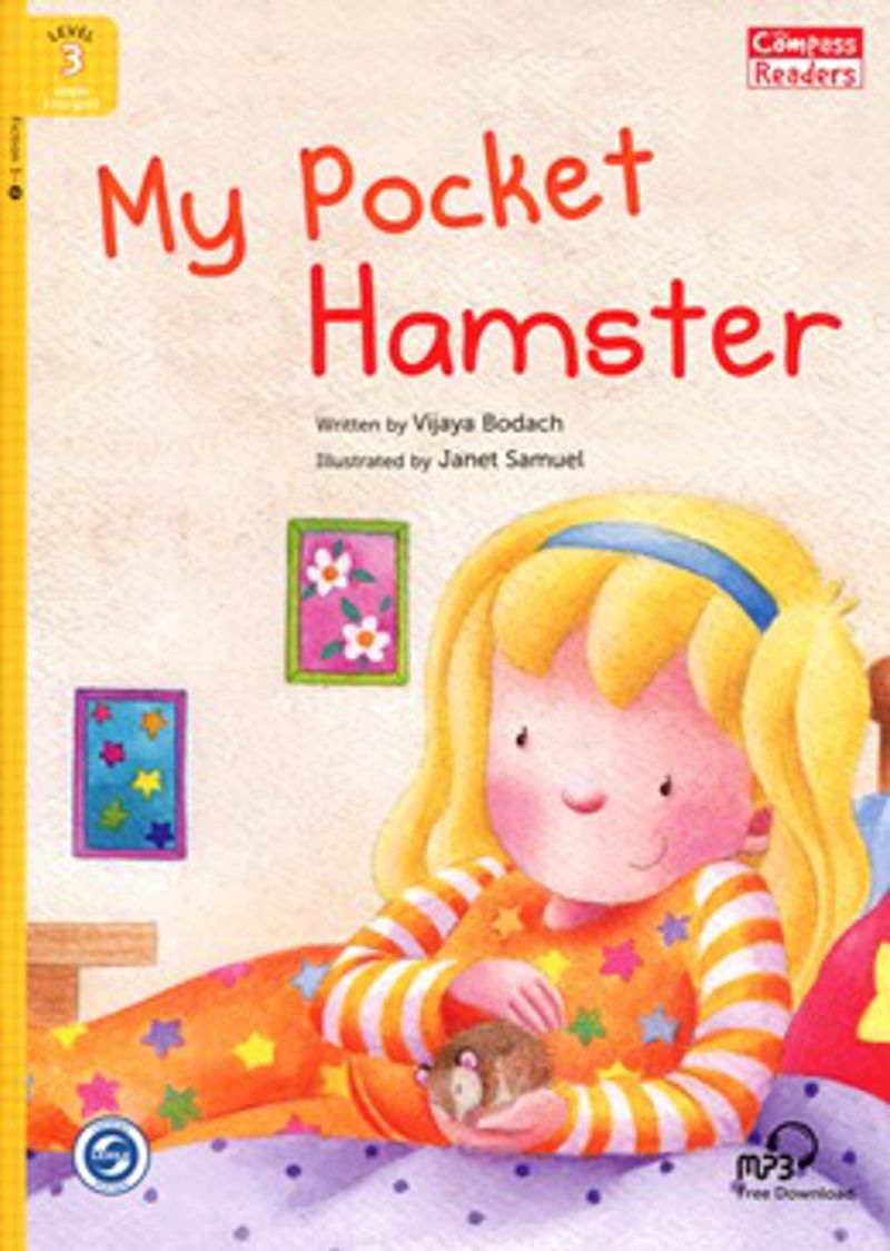 My Pocket Hamster +Downloadable Audio (Compass Readers 3) A1 kitap kapağı