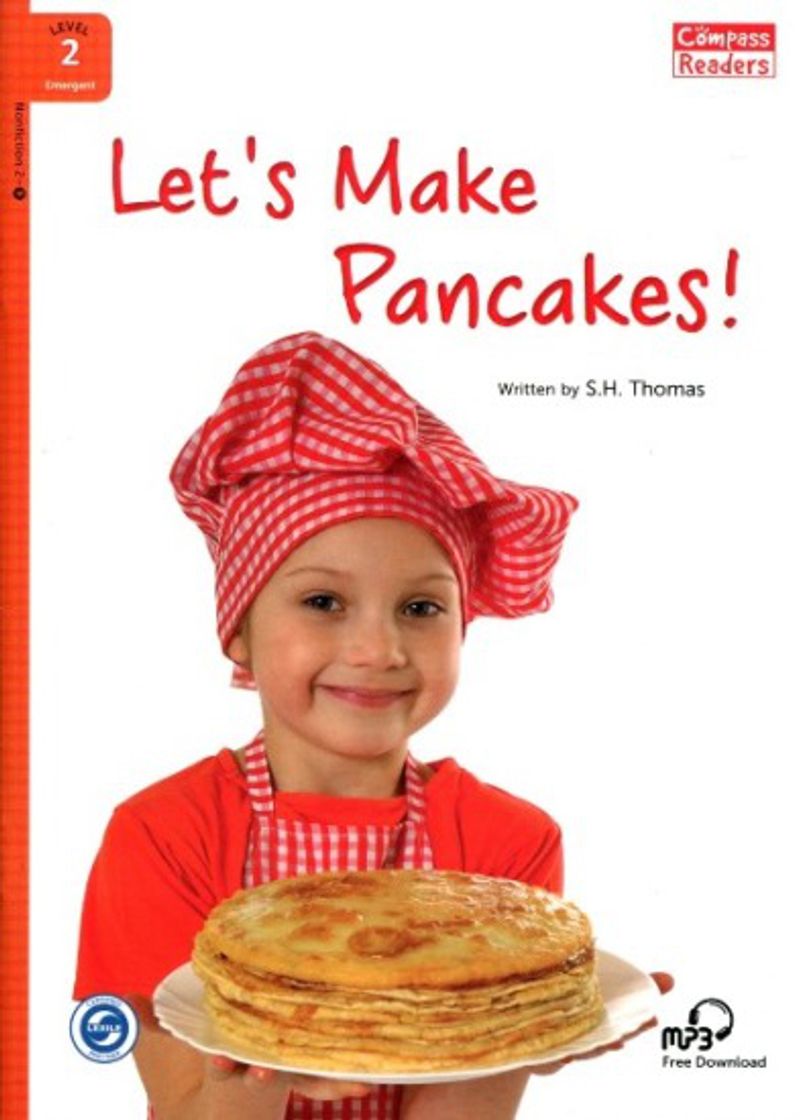 Let's Make Pancakes! +Downloadable Audio (Compass Readers 2) A1 kitap kapağı