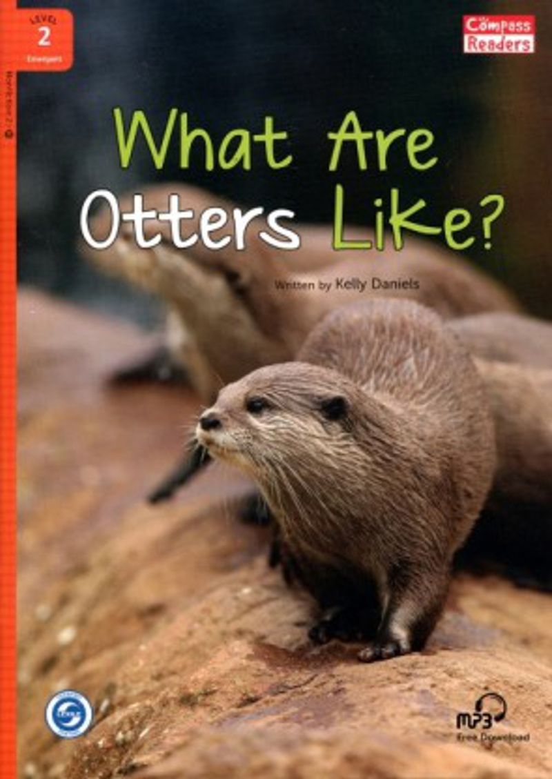 What Are Otters Like? +Downloadable Audio (Compass Readers 2) A1 kitap kapağı