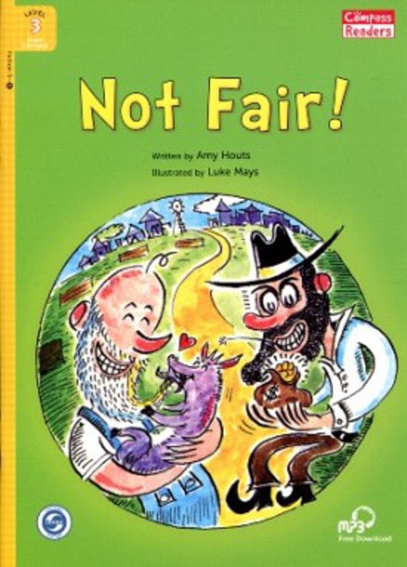 Not Fair! +Downloadable Audio (Compass Readers 3) A1 kitap kapağı