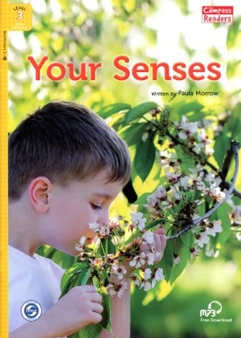 Your Senses +Downloadable Audio (Compass Readers 3) A1 kitap kapağı
