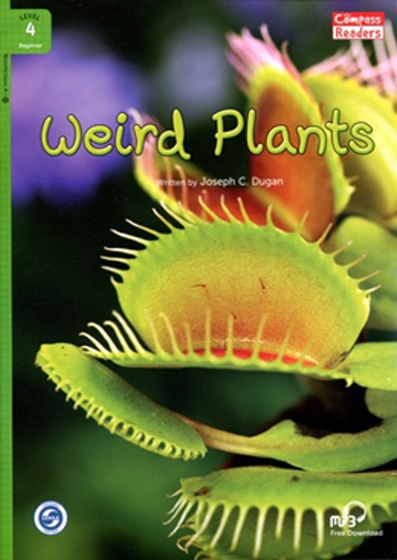 Weird Plants +Downloadable Audio (Compass Readers 4) A1 kitap kapağı