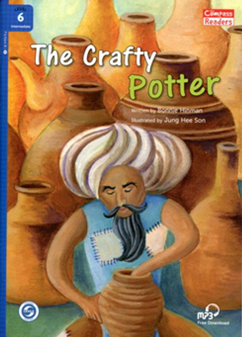 The Crafty Potter +Downloadable Audio (Compass Readers 6) B1 kitap kapağı