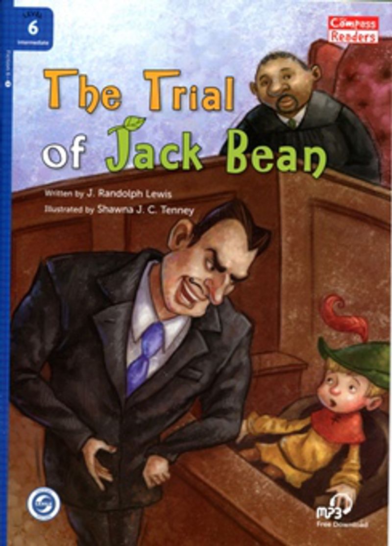 The Trial of Jack Bean +Downloadable Audio (Compass Readers 6) B1 kitap kapağı