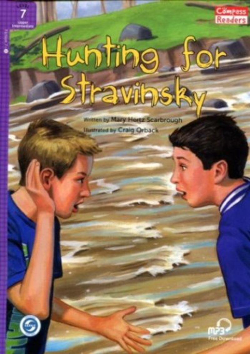 Hunting for Stravinsky +Downloadable Audio (Compass Readers 7) B2 kitap kapağı