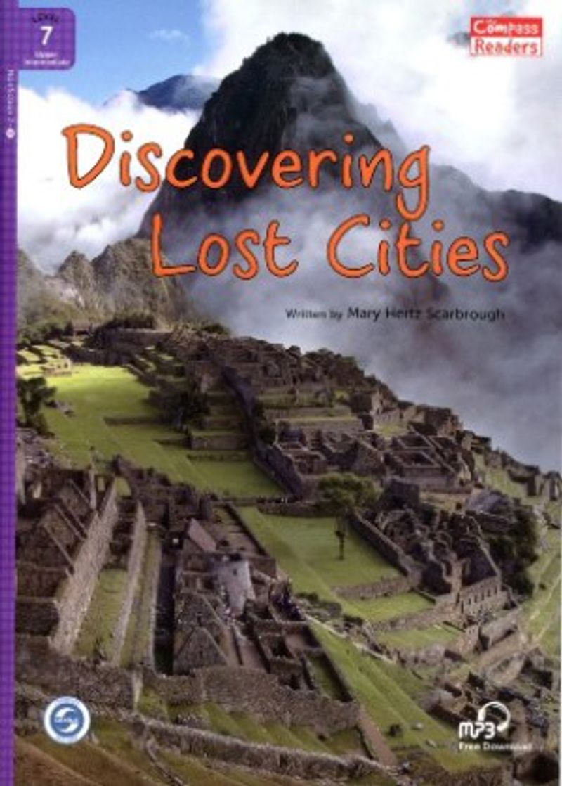Discovering Lost Cities +Downloadable Audio (Compass Readers 7) B2 kitap kapağı