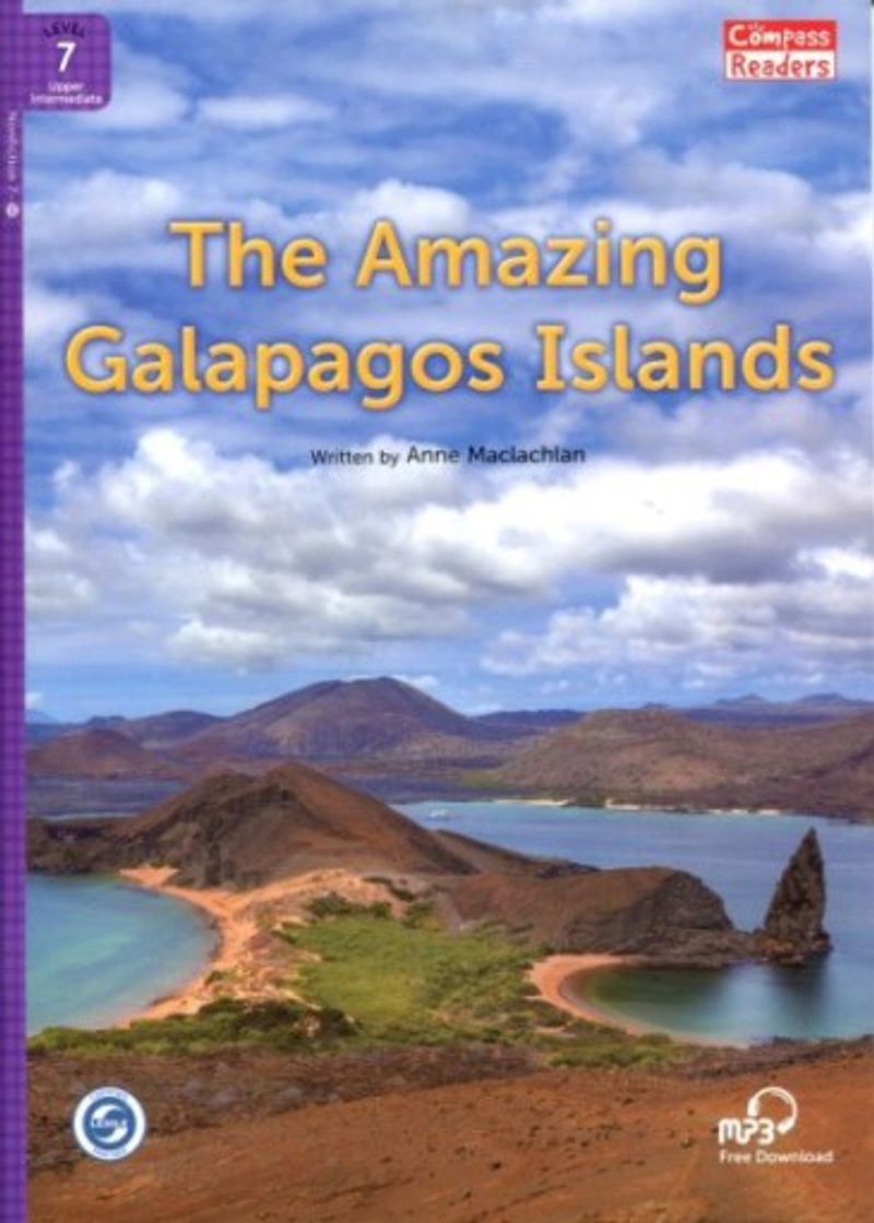 The Amazing Galapagos Islands +Downloadable Audio (Compass Readers 7) B2 kitap kapağı