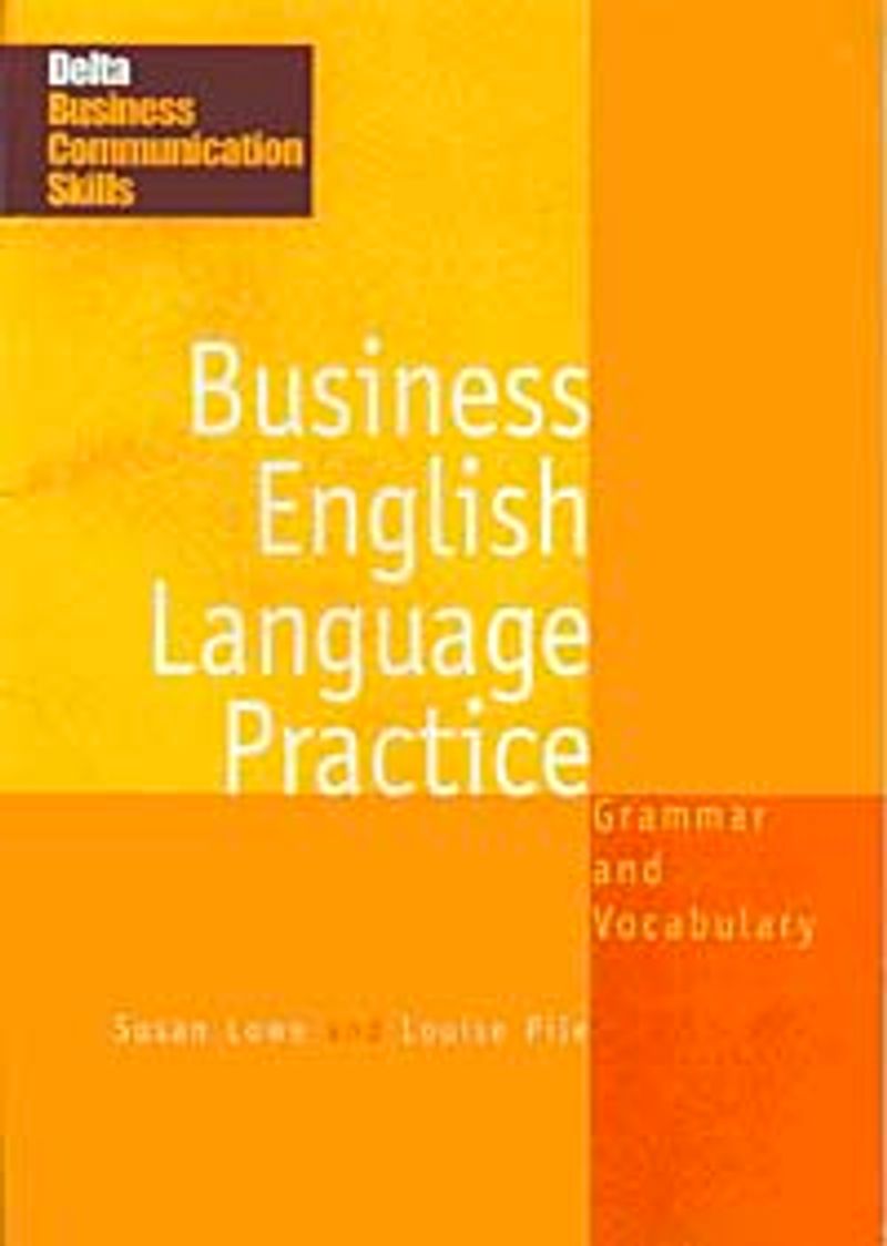 Business English Language Practice kitap kapağı