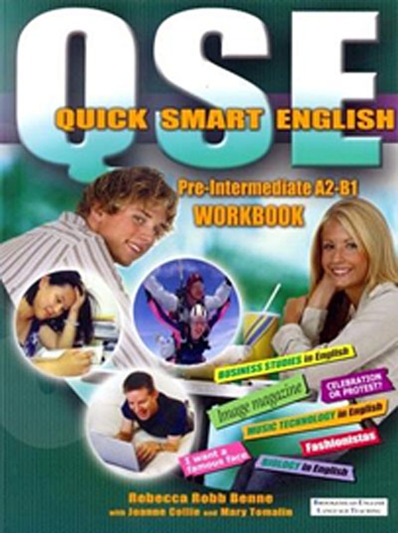 Quick Smart English A2-B1 Workbook (Pre-Intermediate) kitap kapağı