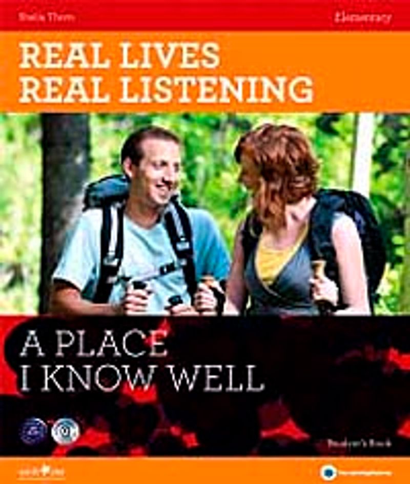 Real Lives, Real Listening: A Place I Know Well+CD A2-B1 Elementary kitap kapağı