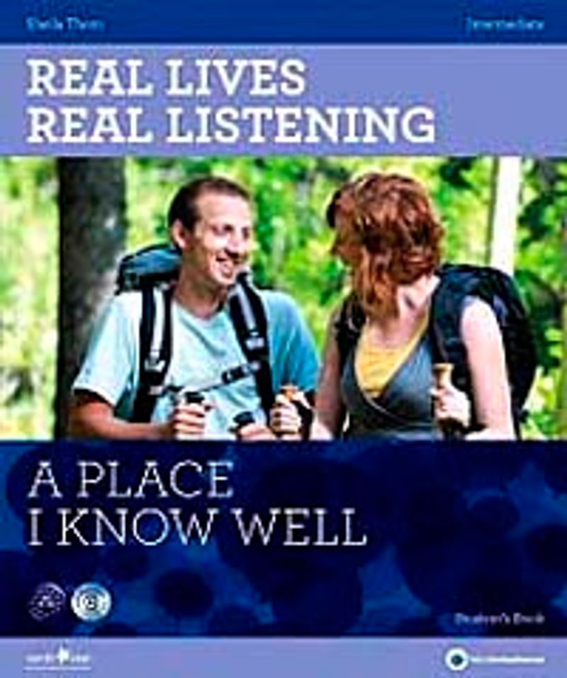 Real Lives, Real Listening: A Place I Know Well+CD B1-B2 Intermediate kitap kapağı