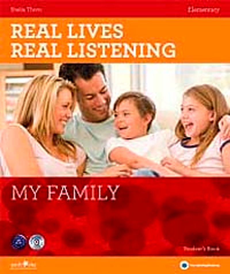 Real Lives, Real Listening: My Family+CD B1-B2 Intermediate kitap kapağı