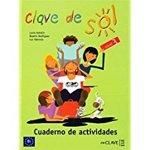 Clave de Sol 3 Cuaderno de actividades (Etkinlik Kitabı) 10-13 yaş İspanyolca Orta Seviye kitap kapağı