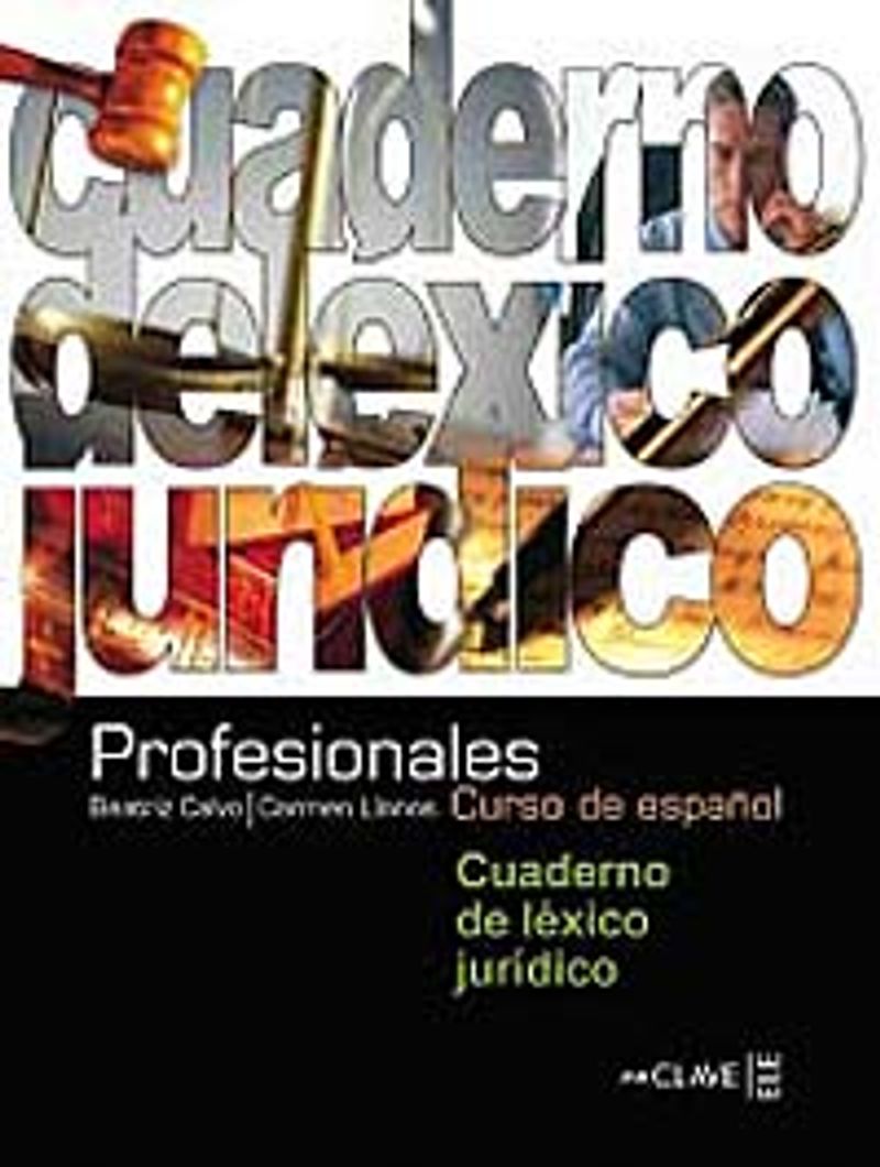 Profesionales Cuaderno de léxico jurídico (Hukuk Etkinlik Kitabı) kitap kapağı