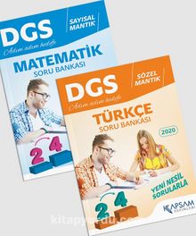 DGS Soru Bankaları Seti (2 Kitap) kitap kapağı