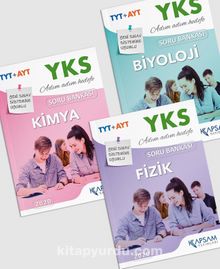 YKS TYT-AYT Fen Bilimleri Soru Bankaları Seti (3 Kitap) kitap kapağı