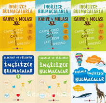 7'den 70'e İngilizce Bulmacalar Seti (6 Kitap) kitap kapağı