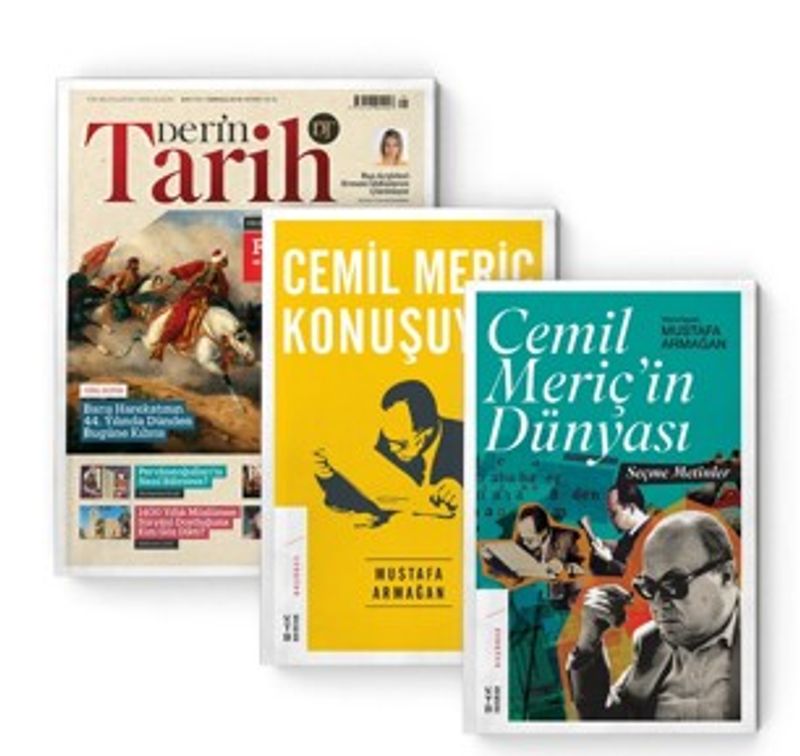 Mustafa Armağan Seti (Derin Tarih Dergisi Hediyeli) (2 Kitap) kitap kapağı
