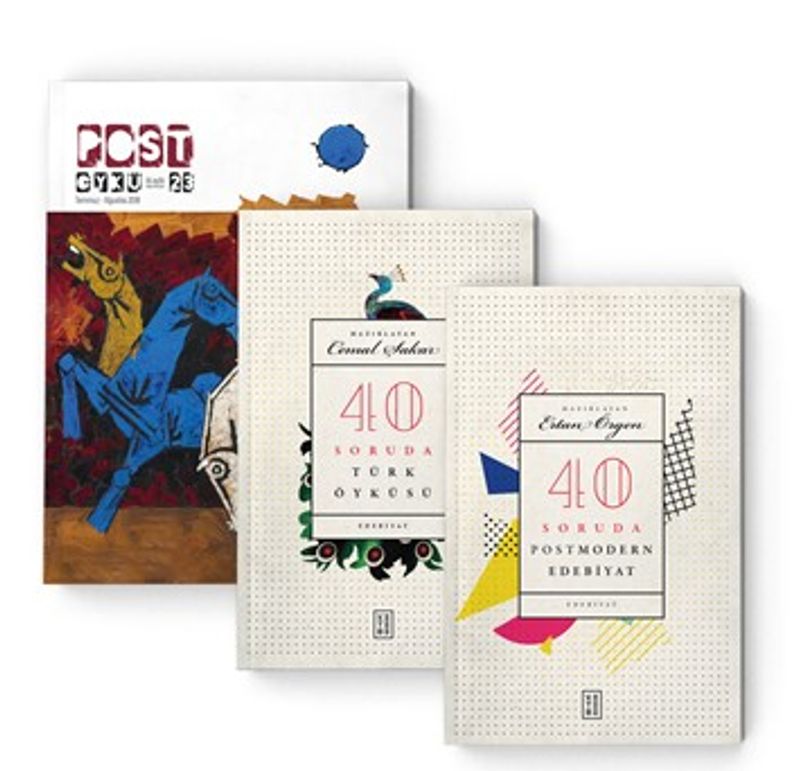 40 Soruda Serisi (Post Öykü Dergisi Hediyeli) (2 Kitap) kitap kapağı