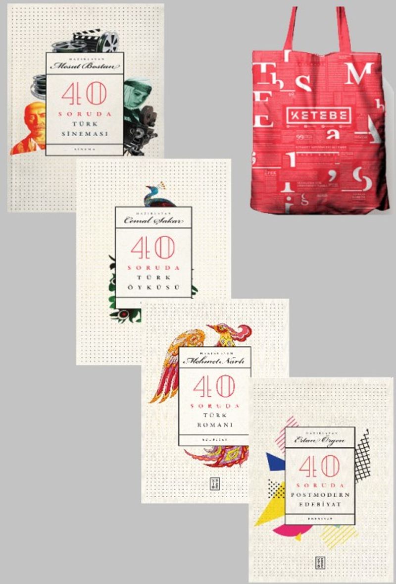 40 Soruda Serisi (4 kitap) (Çanta Hediyeli) kitap kapağı