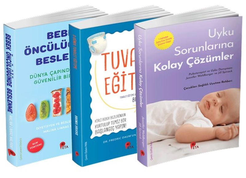 Bebek Sağlığı ve Gelişimi (3 Kitap Set ) kitap kapağı