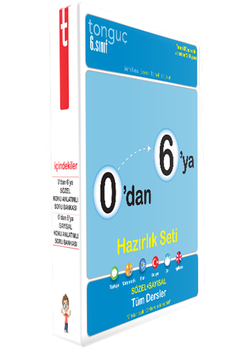 6. Sınıf 0'dan 6'ya Konu Anlatımlı Soru Bankası kitap kapağı