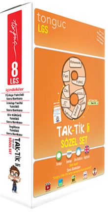 LGS 8. Sınıf Tak-Tikli Sözel Set kitap kapağı