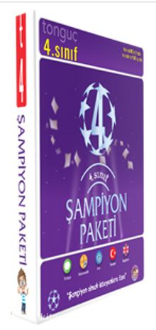 4. Sınıf Şampiyon Paketi (3 Kitap) kitap kapağı