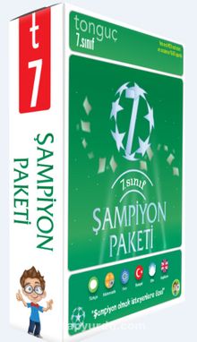 7. Sınıf Şampiyon Paketi kitap kapağı