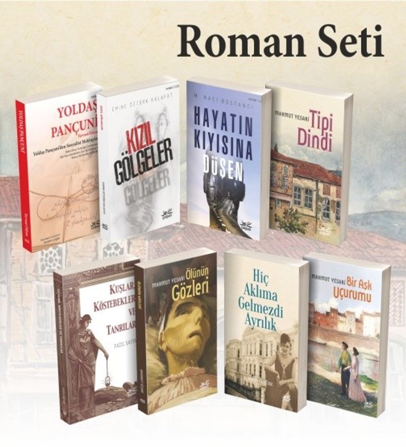 Roman Seti (8 Kitap) kitap kapağı