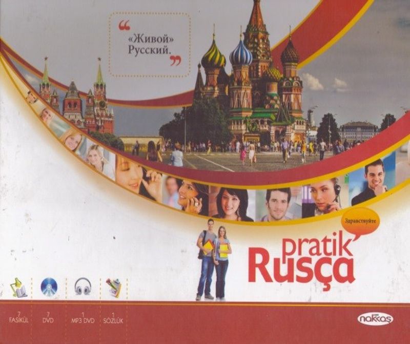Pratik Rusça Öğrenme Seti (Cd ve Kitap) kitap kapağı