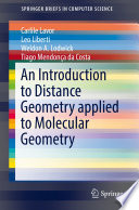 An Introduction to Distance Geometry applied to Molecular Geometry kitap kapağı