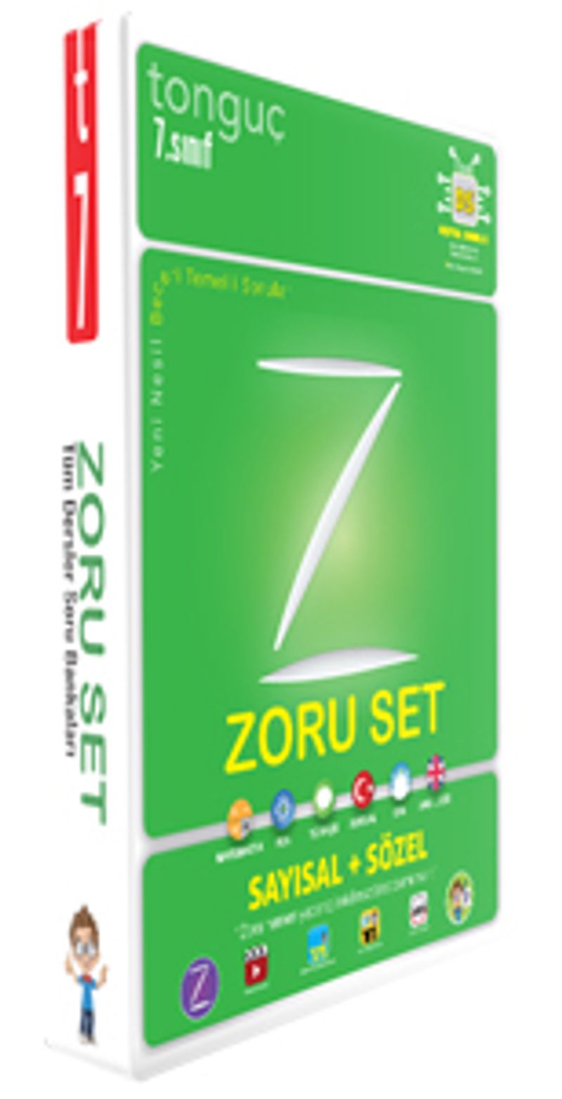 7. Sınıf Zoru Bankası Tüm Dersler Seti kitap kapağı