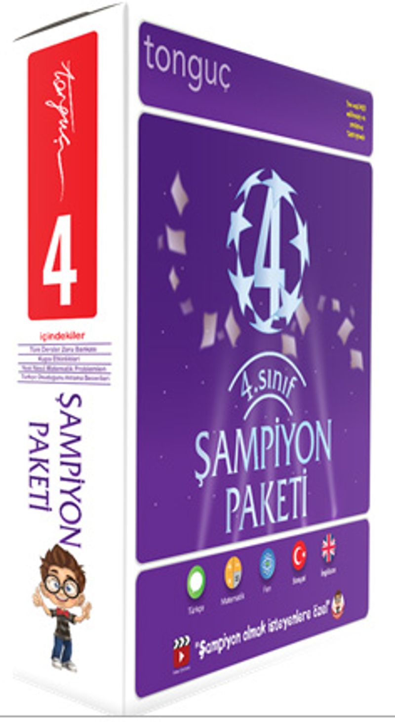 4. Sınıf Şampiyon Paketi kitap kapağı
