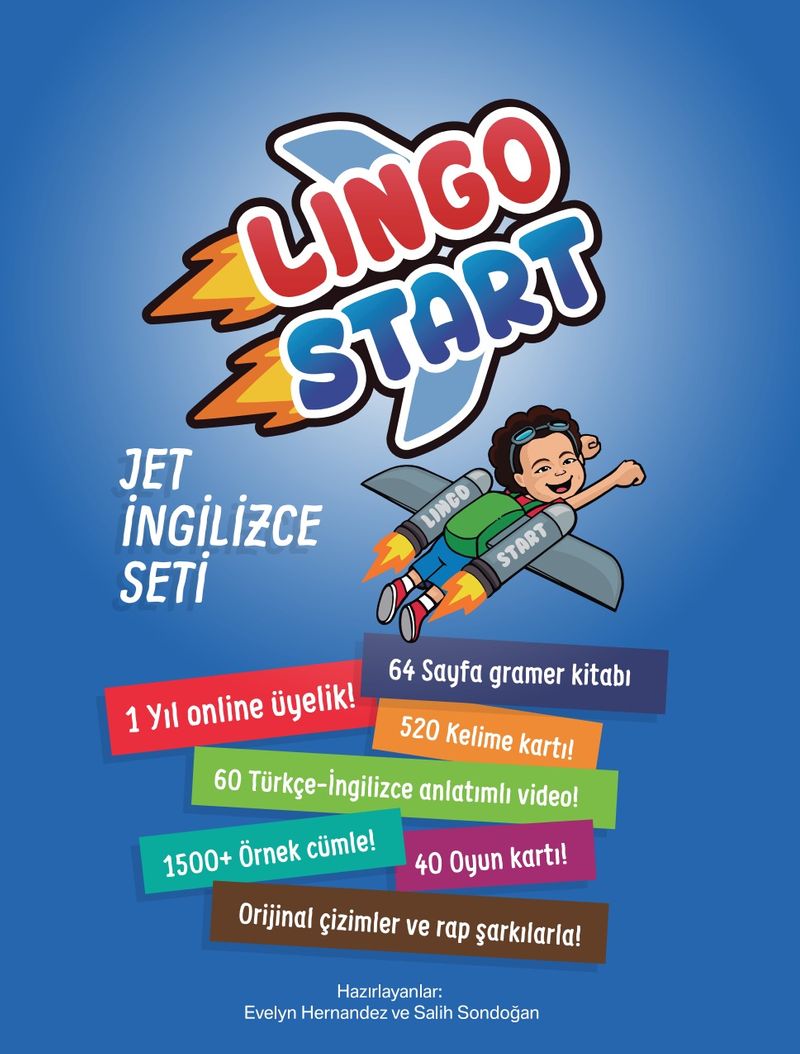 Lingo Start İngilizce Seti ve Kelime Kartları kitap kapağı