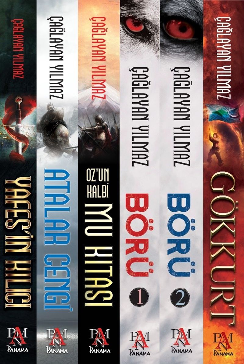 Çağlayan Yılmaz Seti (6 Kitap) kitap kapağı