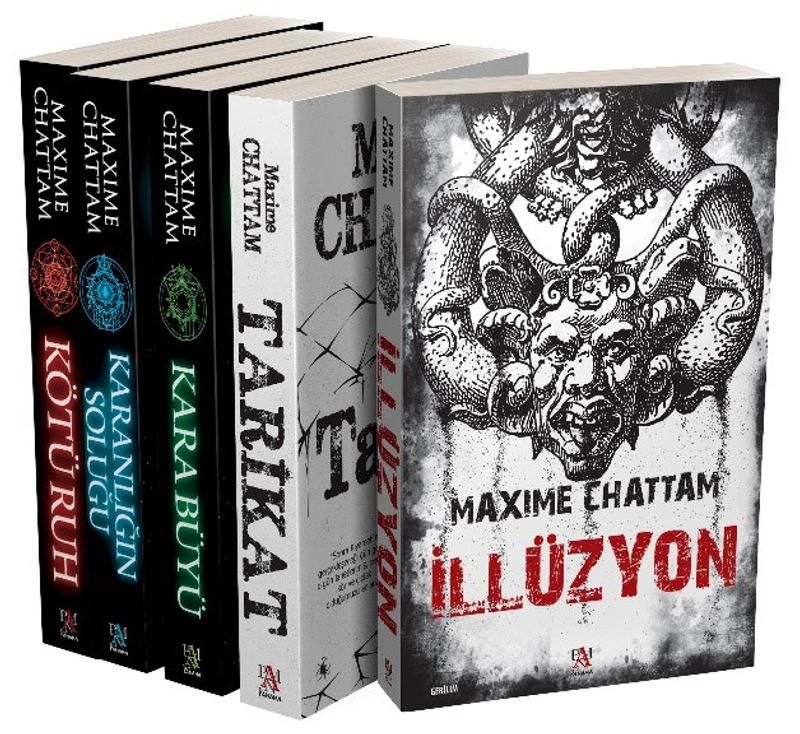 Maxime Chattam Seti (5 Kitap) kitap kapağı