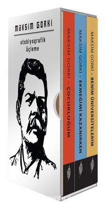 Gorki Otobiyografik Üçleme (3 Kitap) kitap kapağı