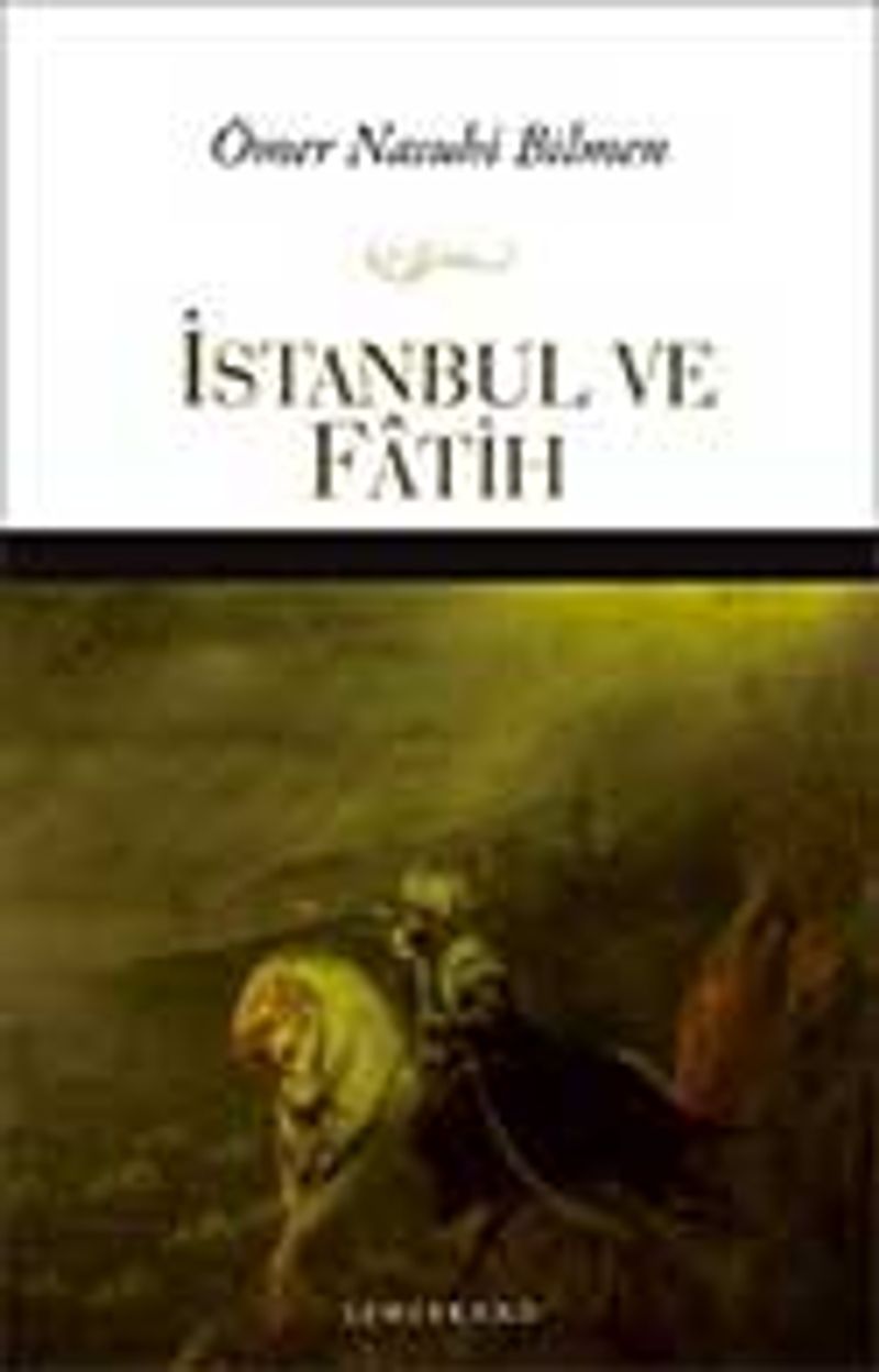 İstanbul ve Fatih kitap kapağı