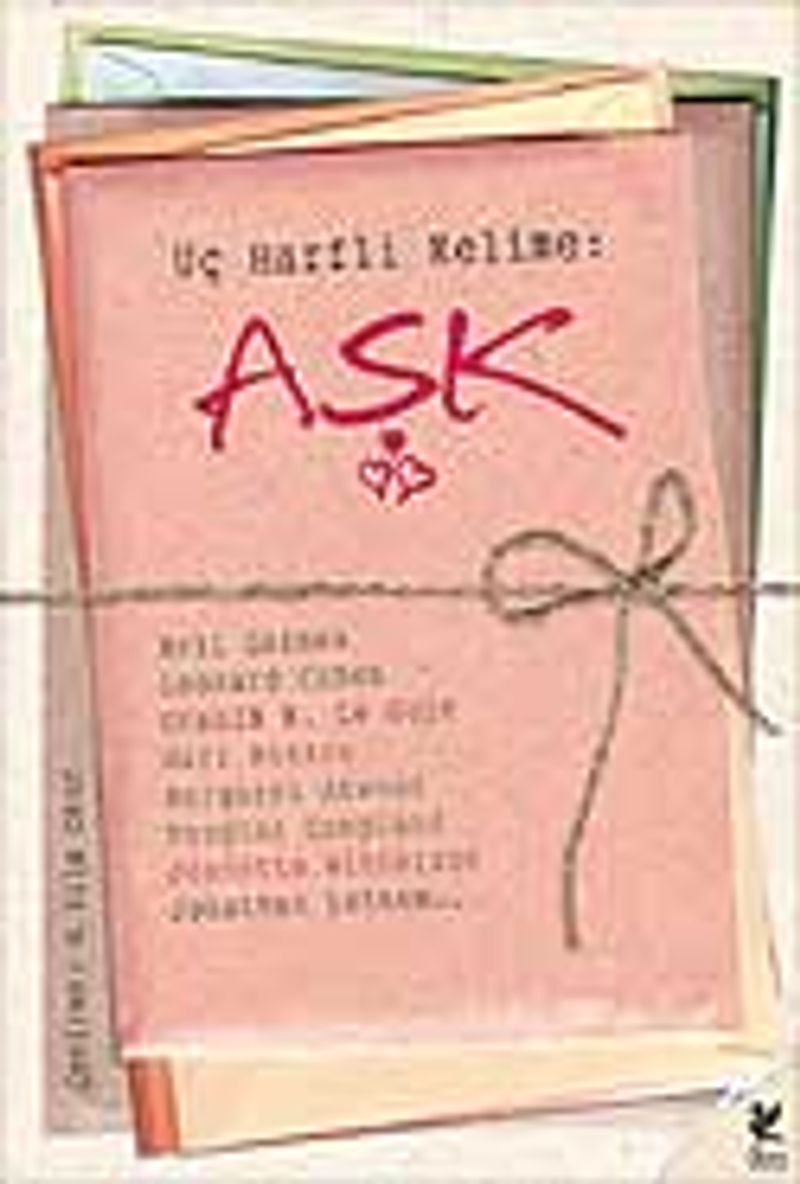 Üç Harfli Kelime Aşk kitap kapağı