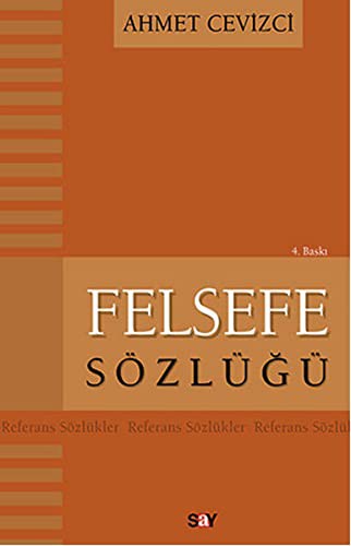 Felsefe Sözlüğü kitap kapağı
