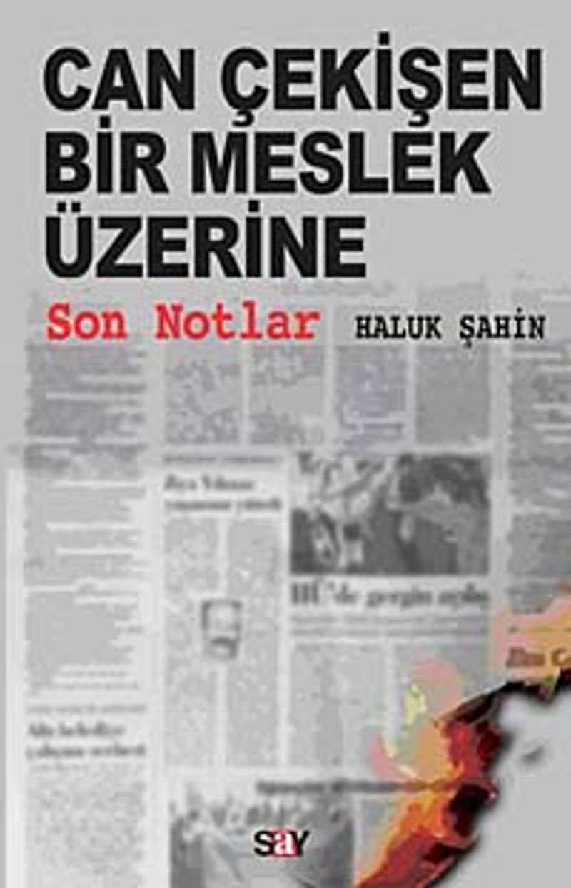 Can Çekişen Bir Meslek Üzerine Son Notlar kitap kapağı