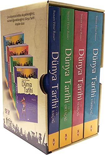 Dünya Tarihi 4 Cilt Takım (4 Kitap Bir Arada) & İlkçağ-Ortaçağ-Yeniçağ-Yakınçağ kitap kapağı