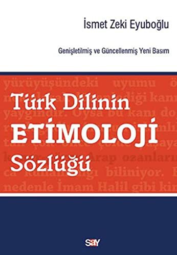 Türk Dilinin Etimoloji Sözlüğü kitap kapağı