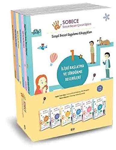 Sobece-Sosyal Beceri Çocuk Eğitimi Set (6 Kitap) kitap kapağı